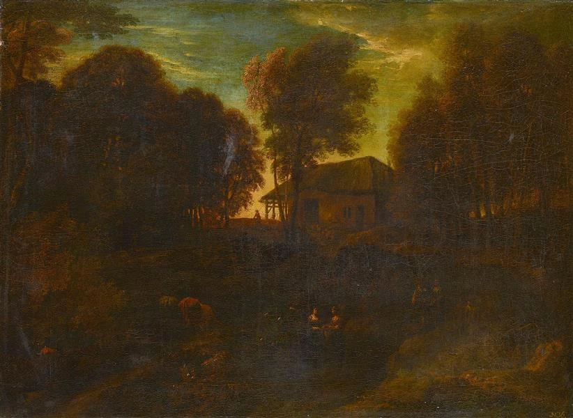 Capanna del pastore nella foresta - Gemäldegalerie Alte Meister (Dresden)